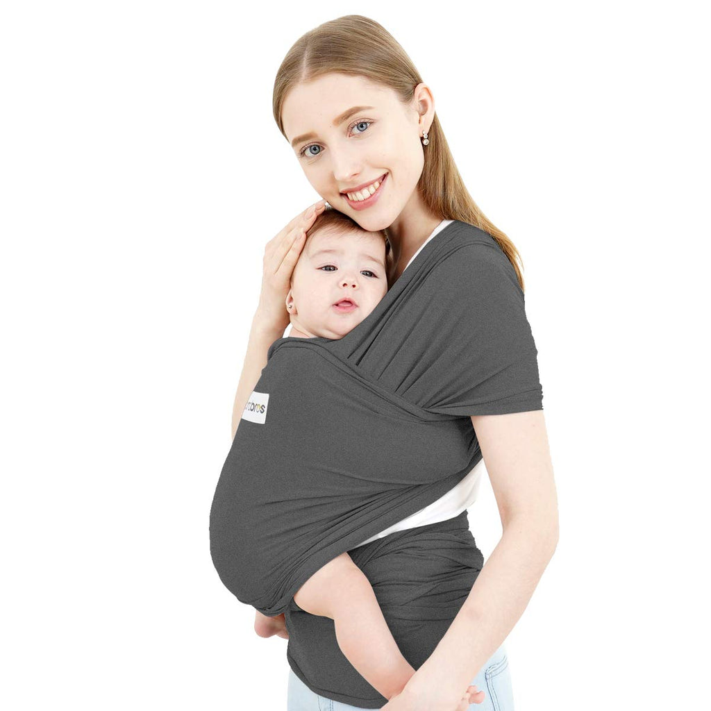 Heather Grey Baby Wrap Carrier Pack of 2 Q586811