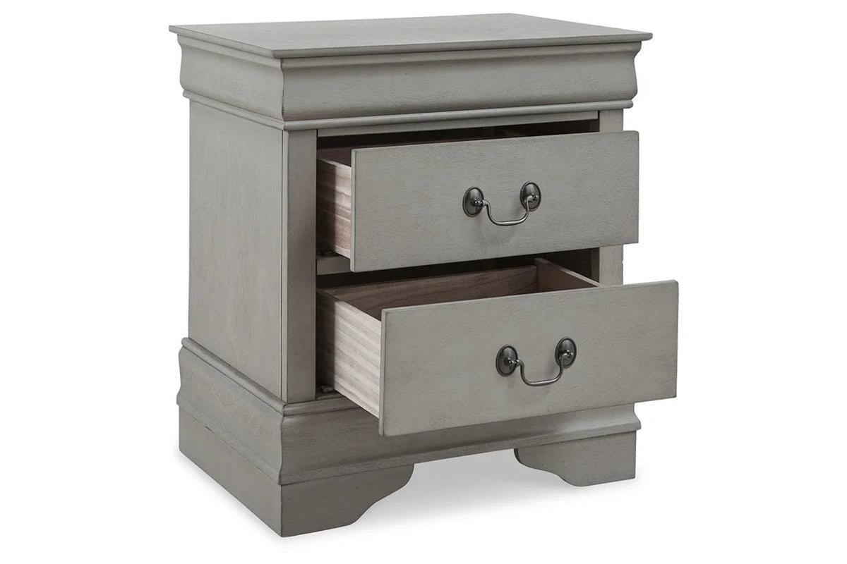 Gray Nightstand U415