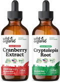Cranberry Extract Tincture 4 fl oz & Cryptolepis Root Tincture 4 fl oz G574278