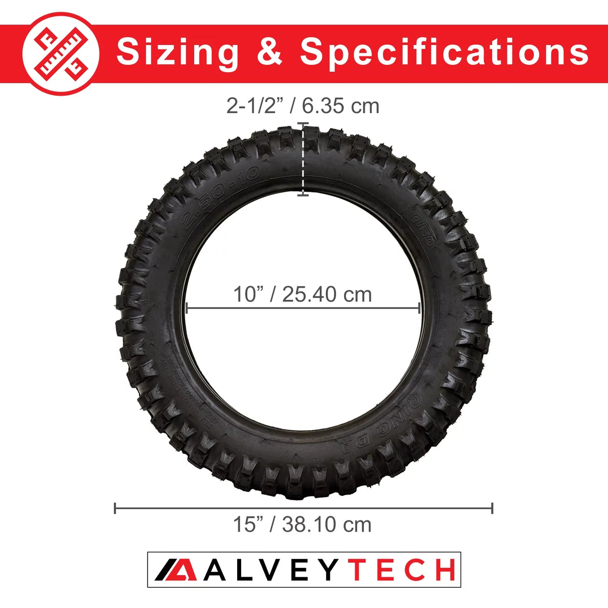 2.50-10 Tire and Tube I630068