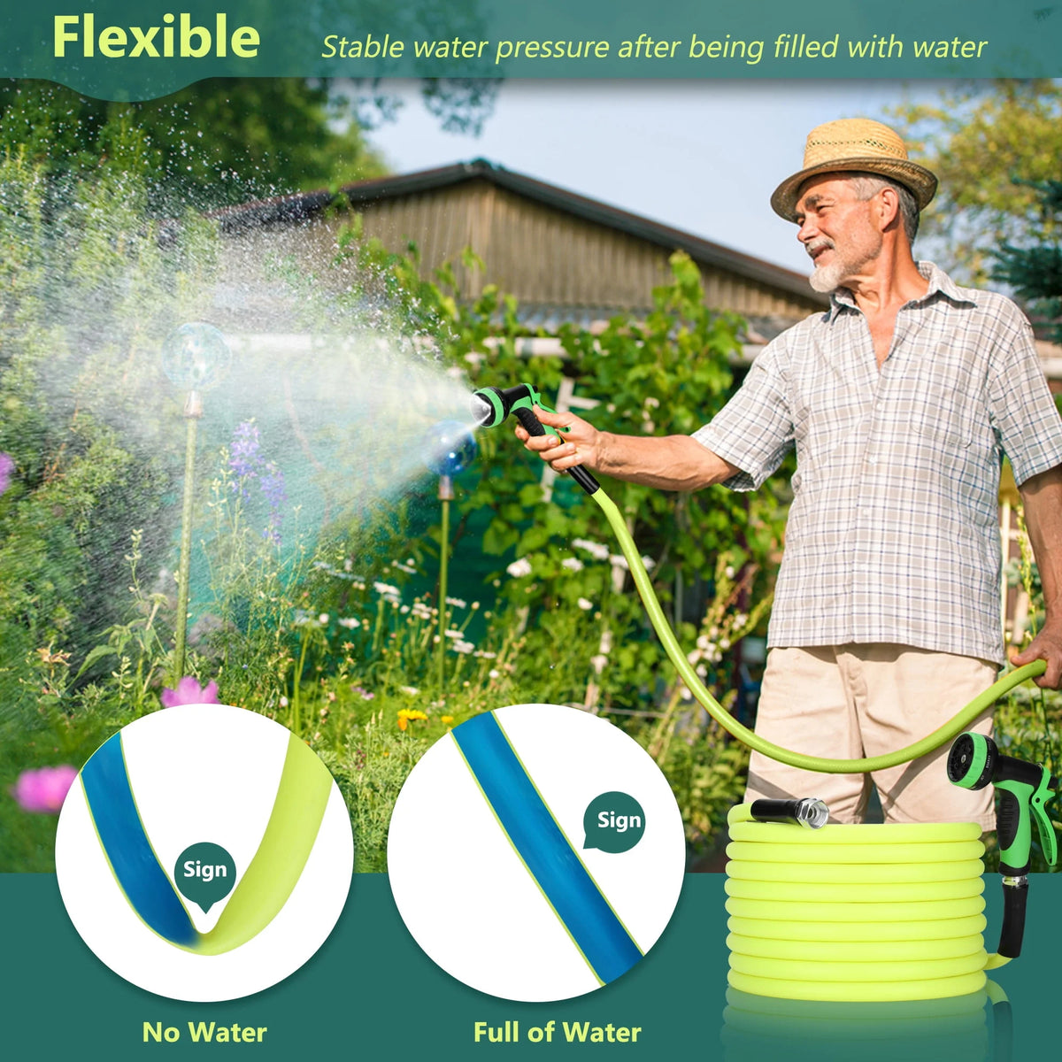 Garden Hose 25 FT x 5/8 Heavy Duty V303