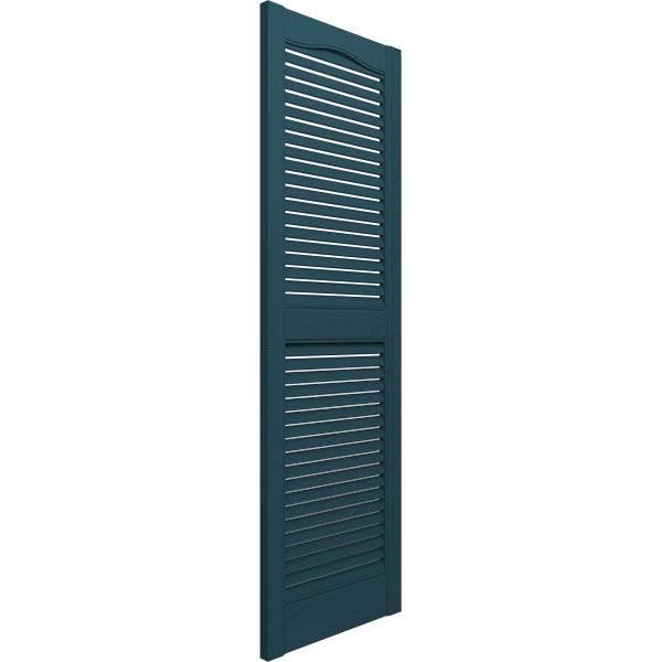 Vinyl Open Louver Shutters with Installation Shutt S152