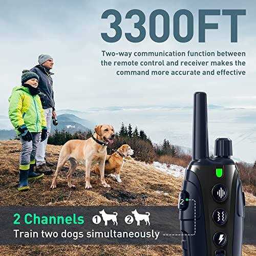 Dog Training Collar 2 Dogs Q120