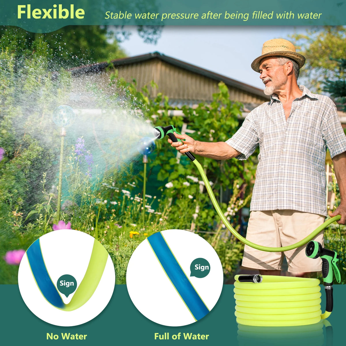 Garden Hose 25 FT x 5/8 Heavy Duty V303