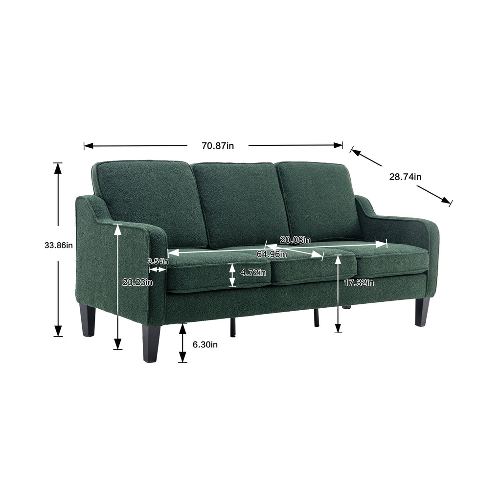 Three Seat Square Arm Sofa M382687