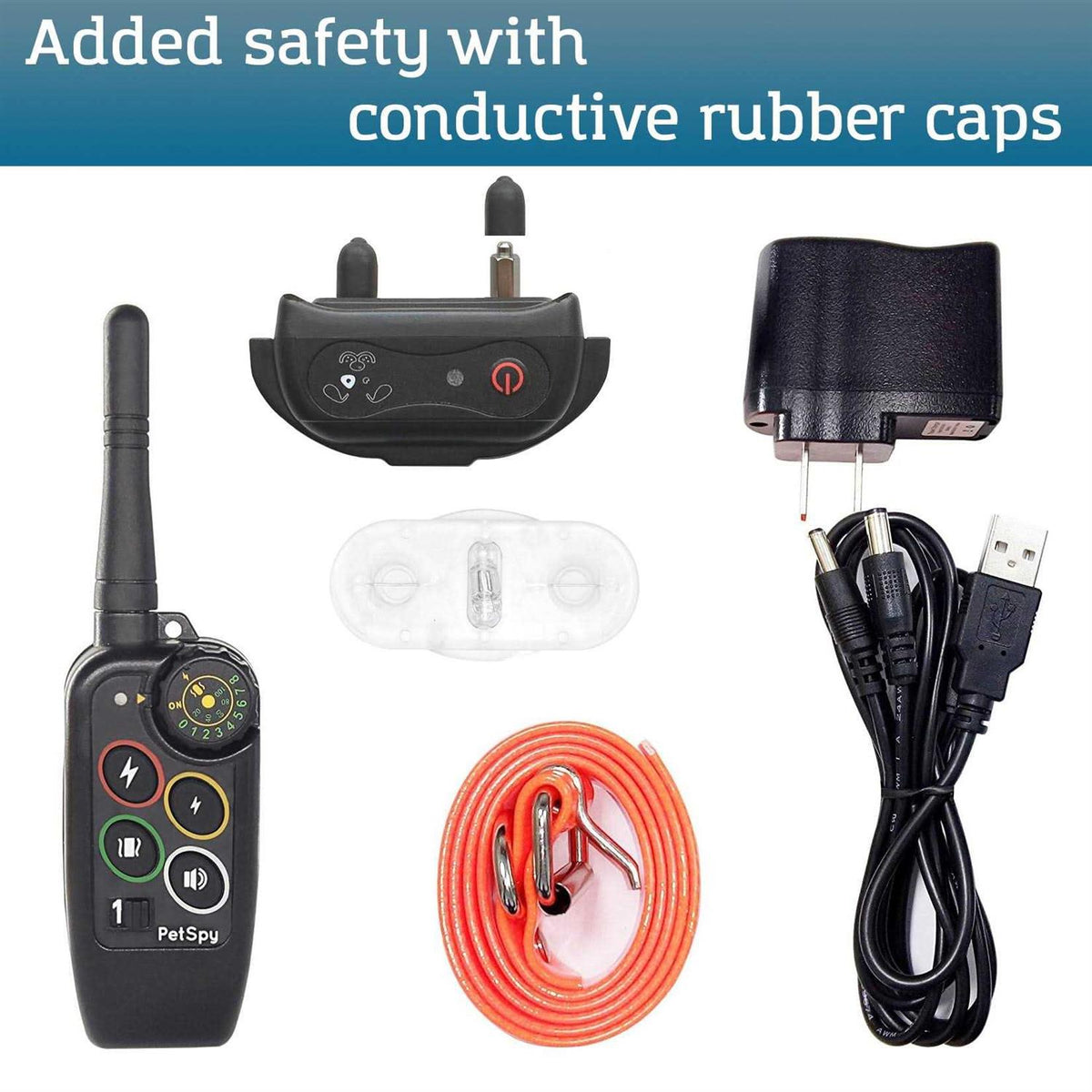 Dog Training Shock Collar with Vibration Shock and Beep G497458