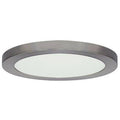 Brushed Nickel LED Flush Mount Light Fixture W253526