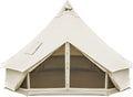 Canvas Bell Tent with Stove Jack Hole, 8-People 4 Seasons T39919