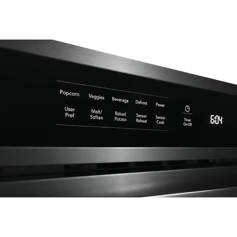 Black Stainless Steel 1.6 cu. ft. Built-In Microwave Oven G845