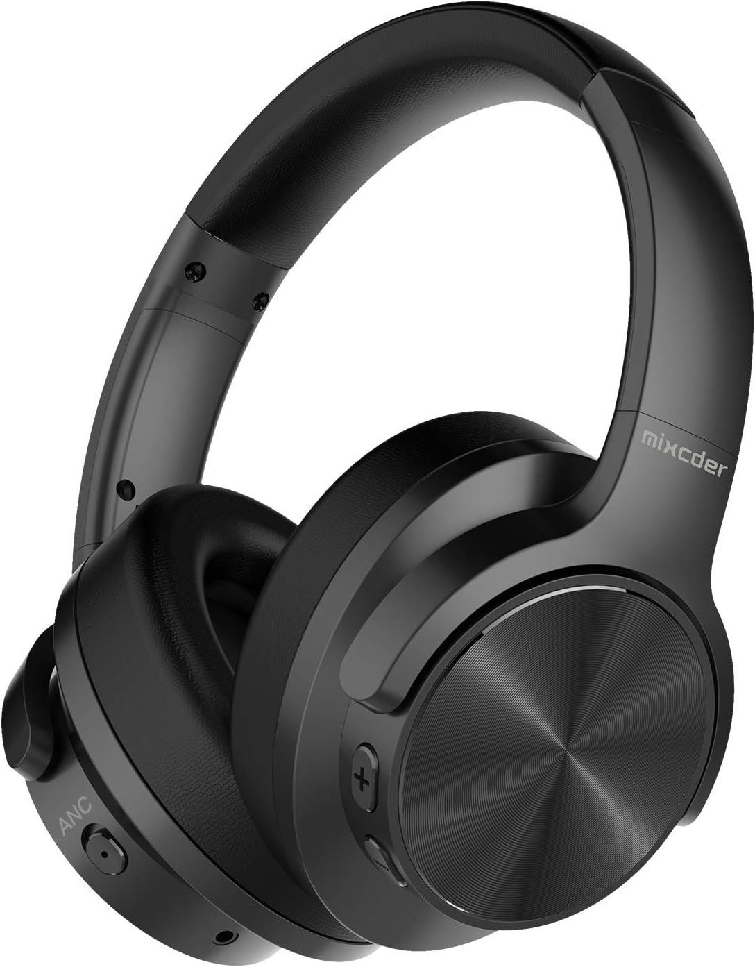 Black Active Noise Cancelling Wireless Over Ear Headset S148