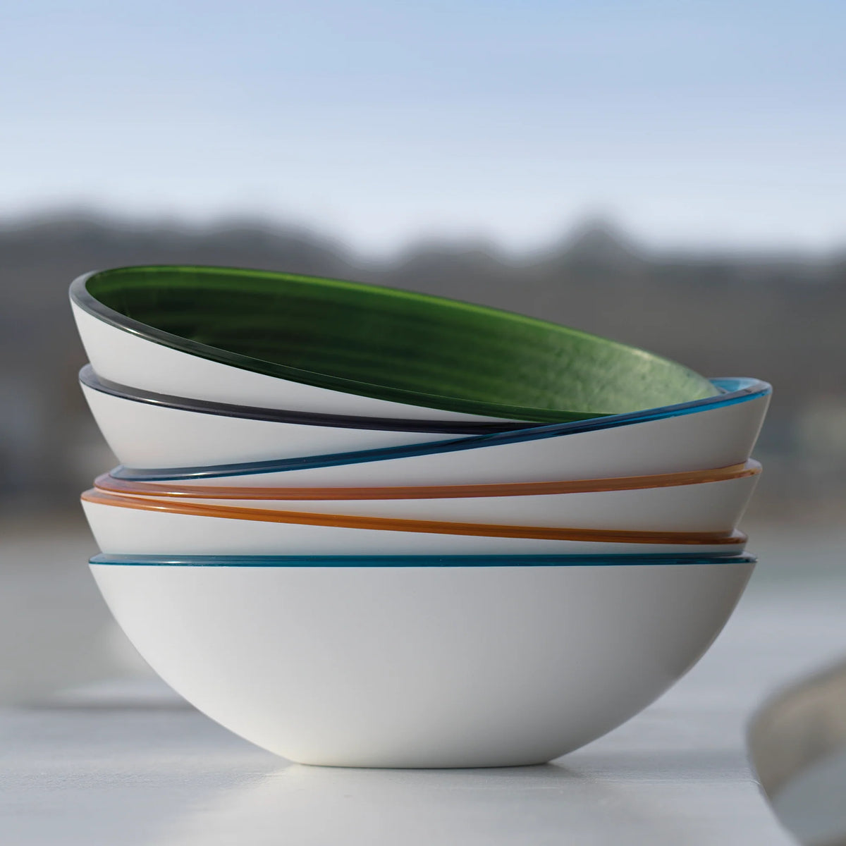 M Bowl Twist Sky Grey V9013