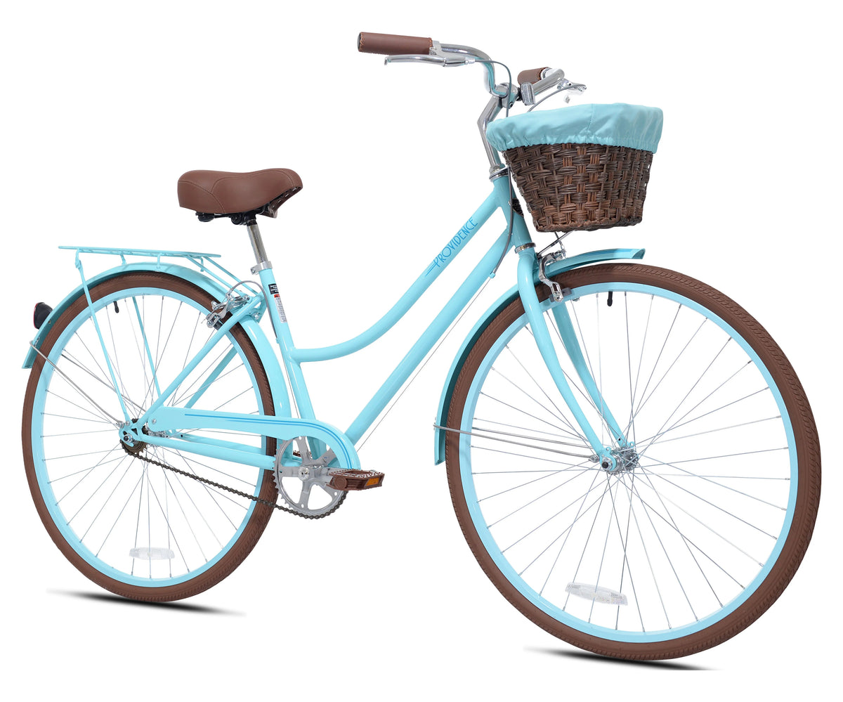 Light Blue and Brown Cruiser Bike S9813