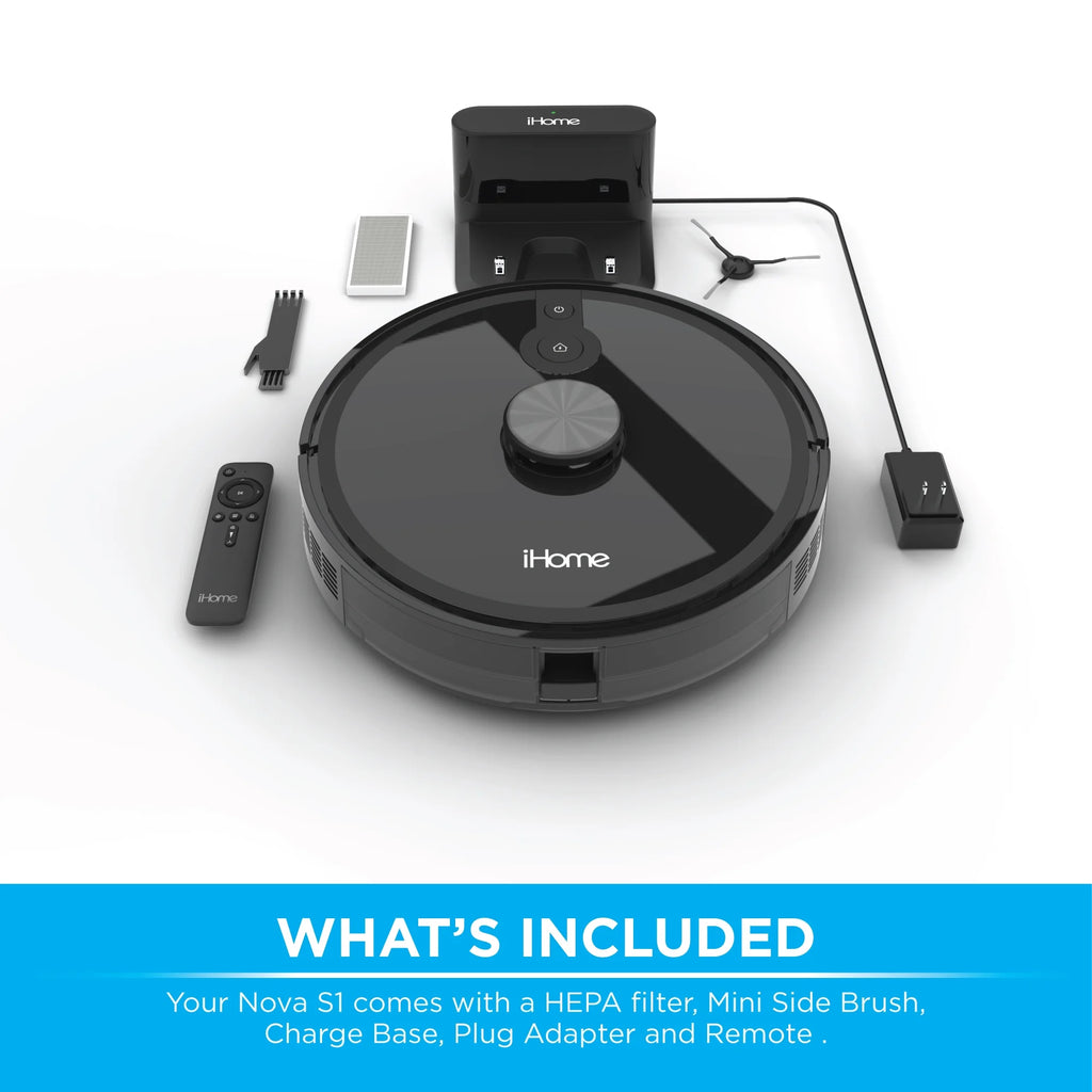Robot Vacuum with LIDAR Navigation, 150 Min Runtime, 2700pa Suction U6917