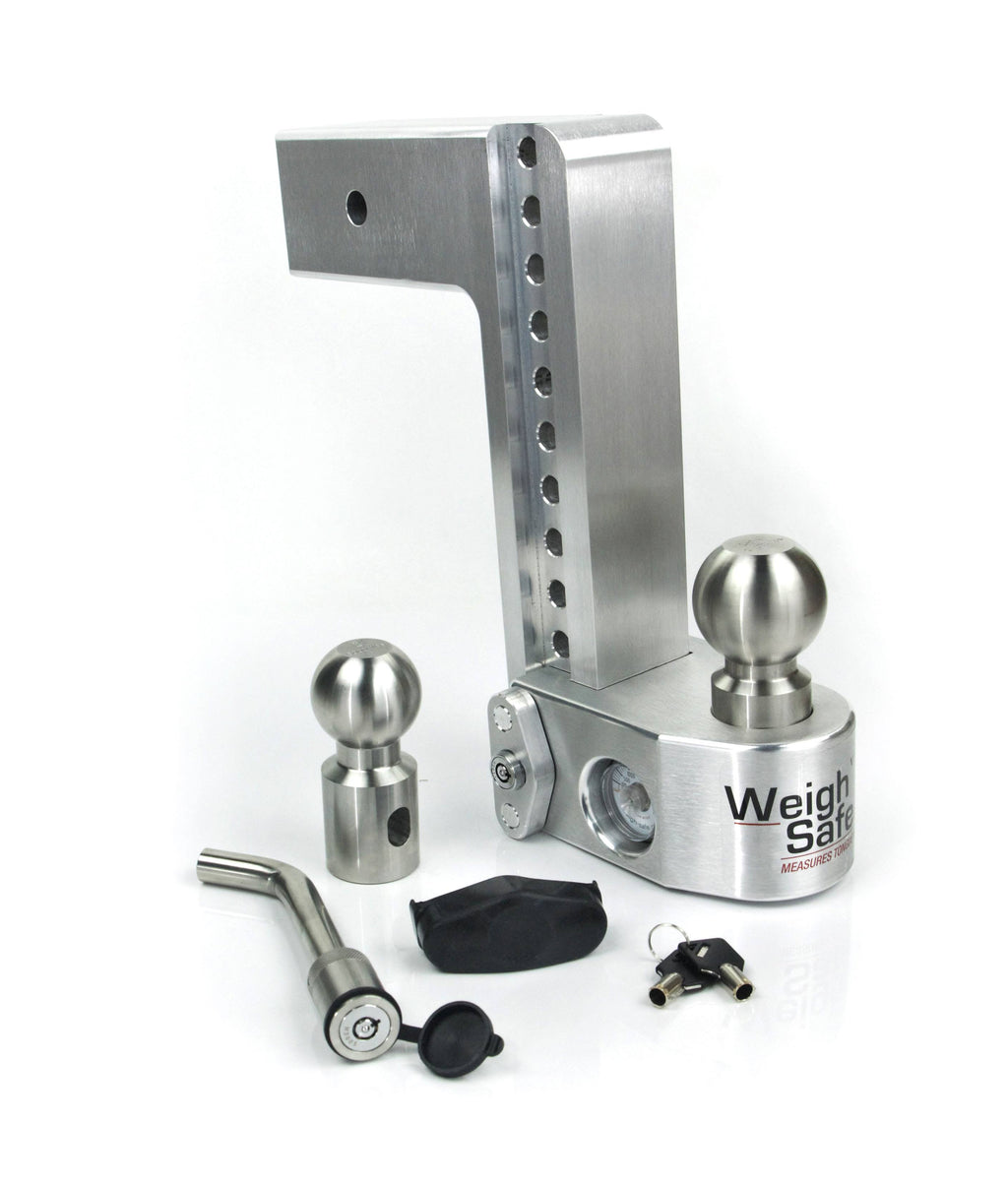 Adjustable 10x22 Drop Ball Mount with 3x22 Shank and Hitch Pin G8521