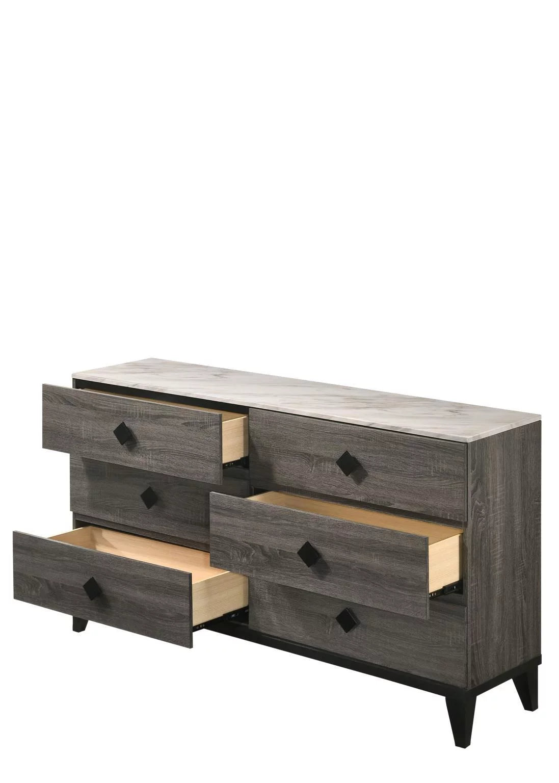 Gray Oak Storage King Bedroom Set 5Pc G815999
