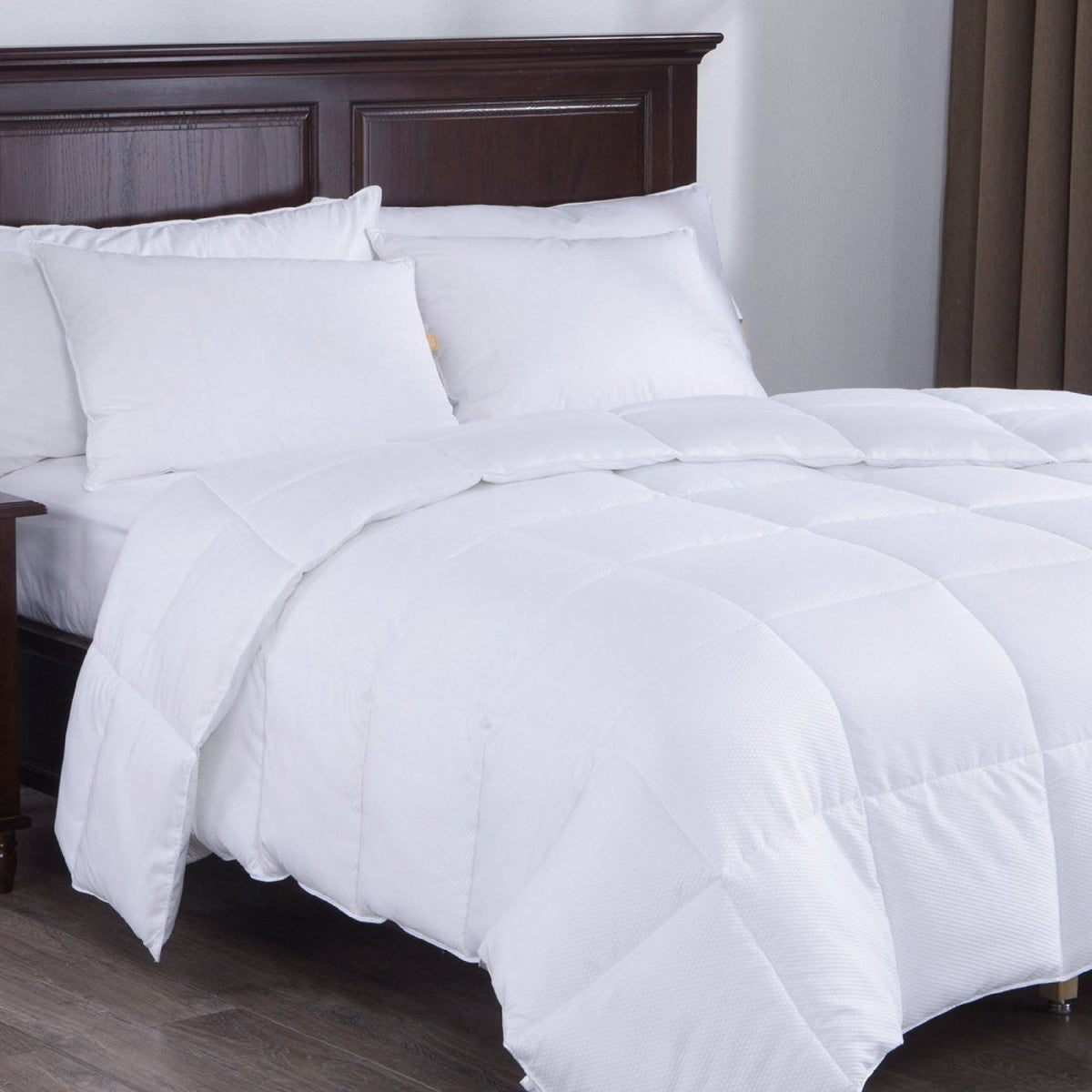 White Down Alternative King Size Comforter Duvet Insert V29787