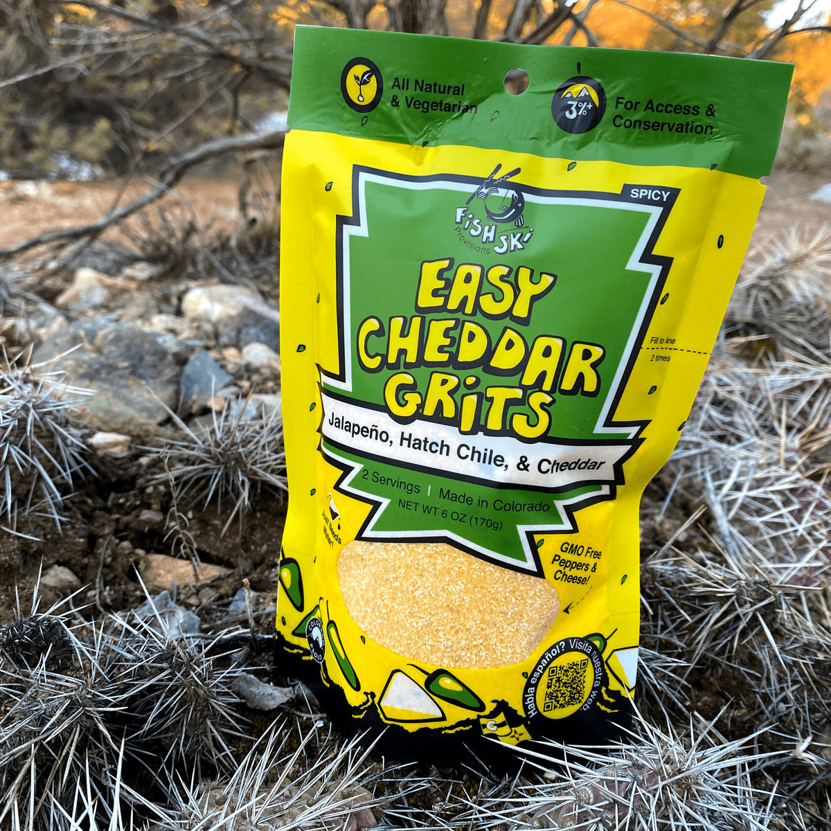 Easy Grits with Jalapeño, Hatch Green Chile, Cheddar 32 Pack G879133