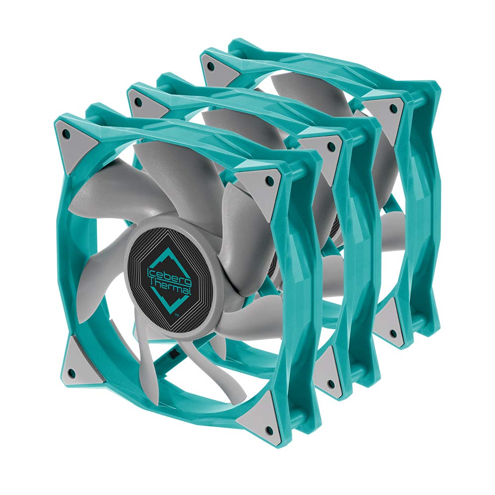 Black 120mm PWM Case Fan (3-Pack) S6370