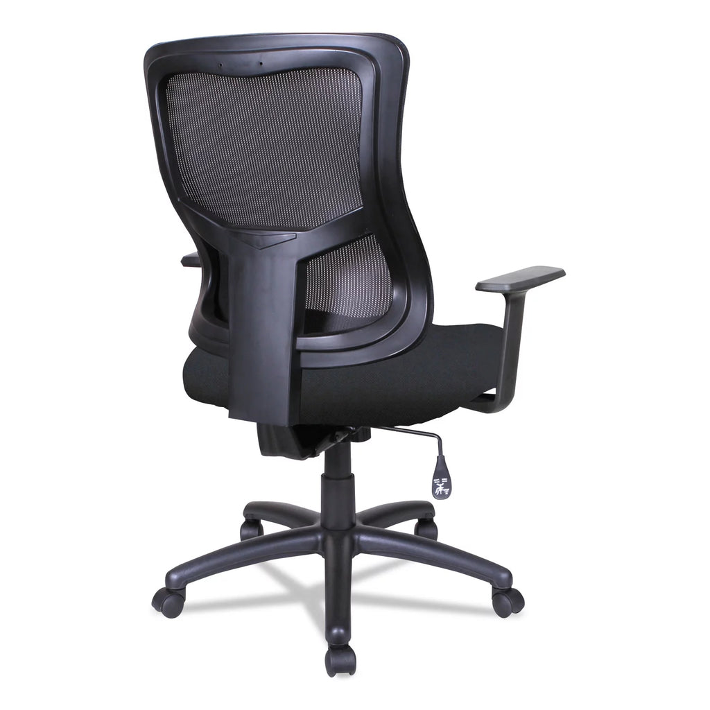 Black Mesh Mid-Back Swivel Tilt Chair O562858