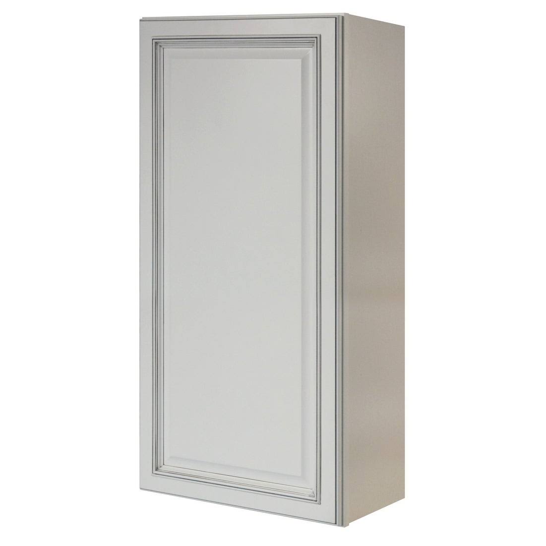 White Single Door Wall Cabinet P454