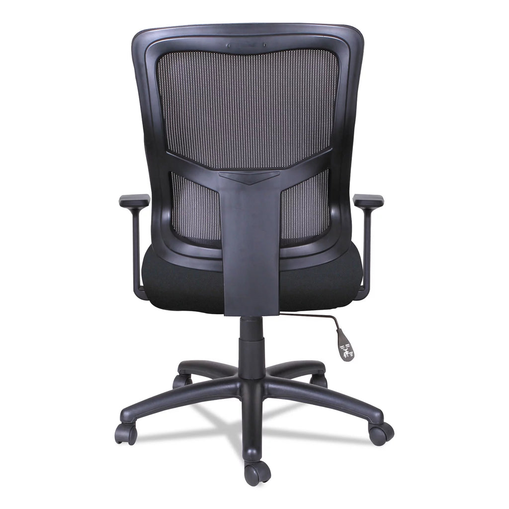 Black Mesh Mid-Back Swivel Tilt Chair O562858