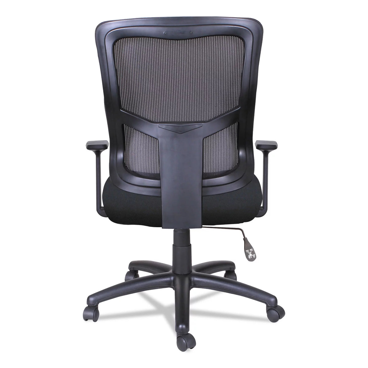 Black Mesh Mid-Back Swivel Tilt Chair O562858