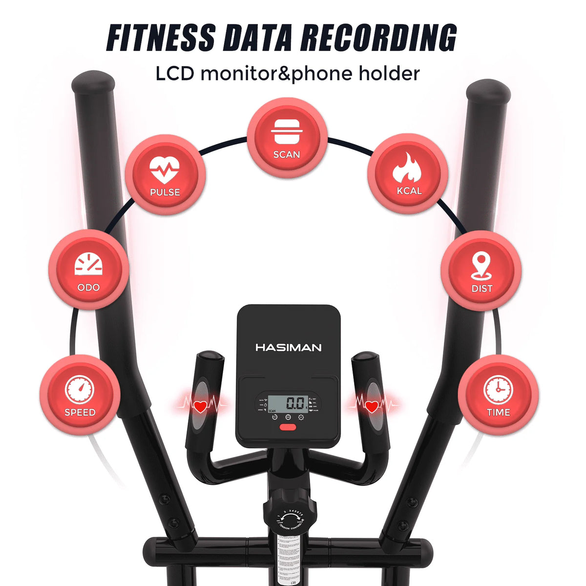 Elliptical Machine with LCD Monitor G46152