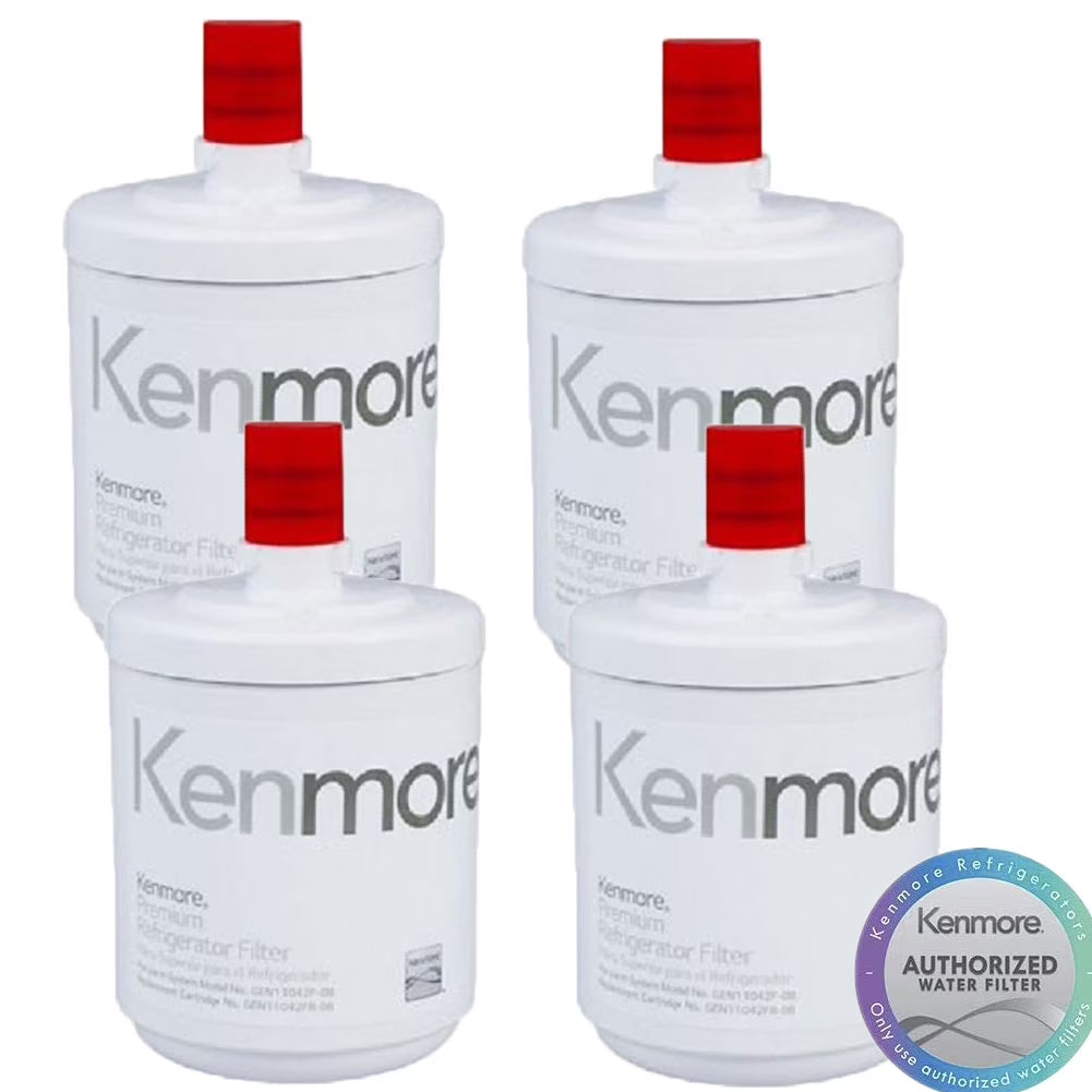 4 Count Refrigerator Water Filter D5721