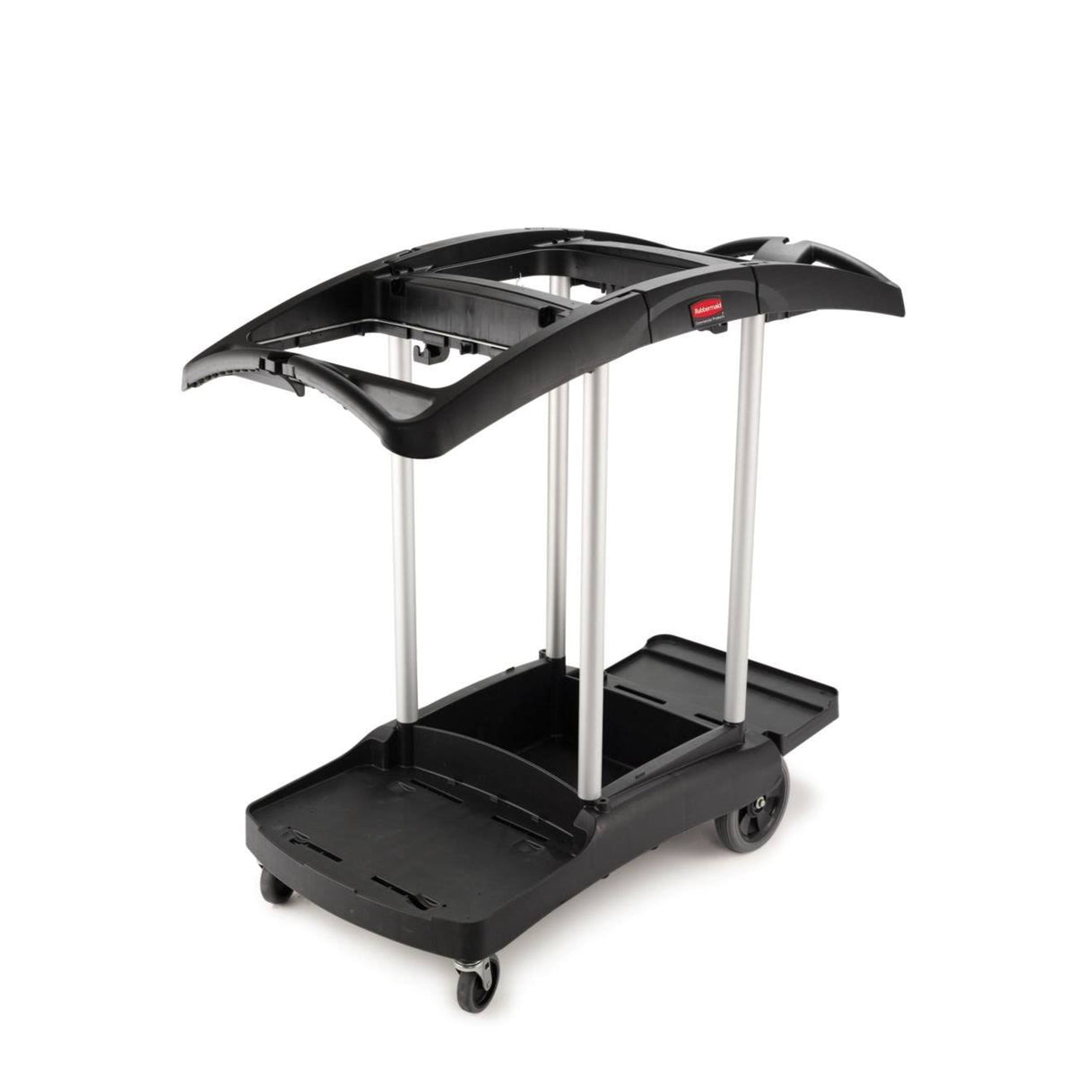Black High Capacity Cleaning Cart Q21466
