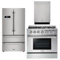 36 Gas Range, Refrigerator & Dishwasher Package L5889