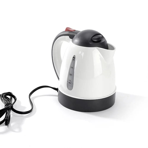 1000mL 24V 250W Portable Electric Kettle White R379665