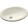 Almond Undercounter Bathroom Sink B456576
