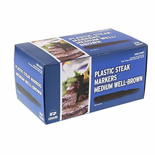 Brown Medium Steak Marker, Case of 10,000 P874905