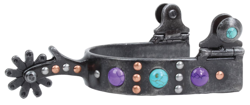 Youth Purple Stone Dot Spur C730952