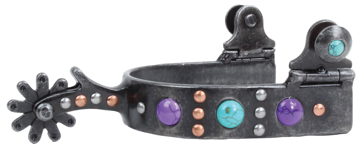 Youth Purple Stone Dot Spur C730952