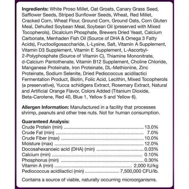 Cockatiel Food J518