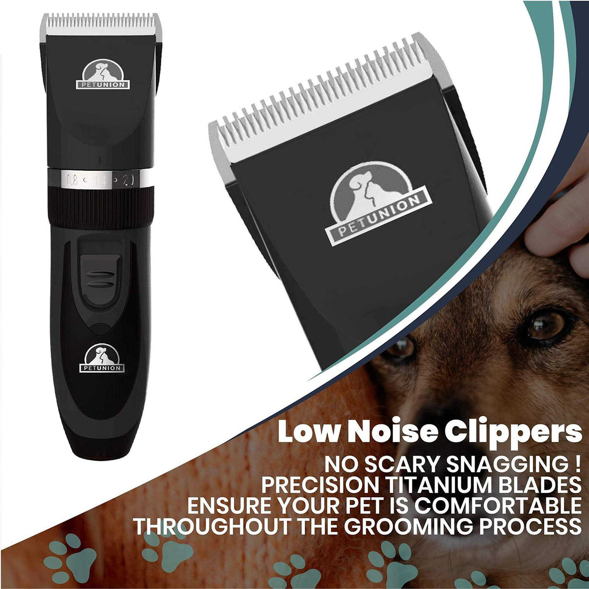 Cordless Low Noise Dog Grooming Clippers B33978