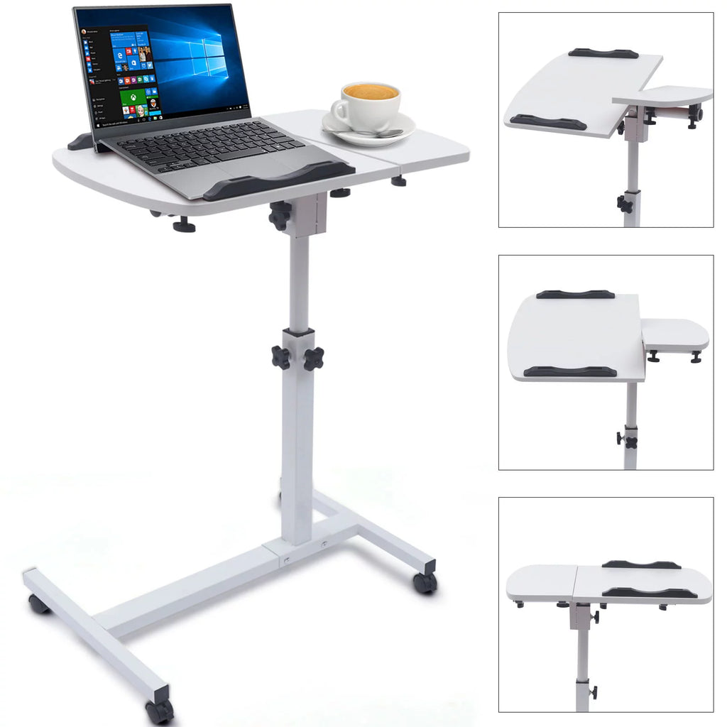 Rolling Laptop Desk Adjustable Computer Desk P9357