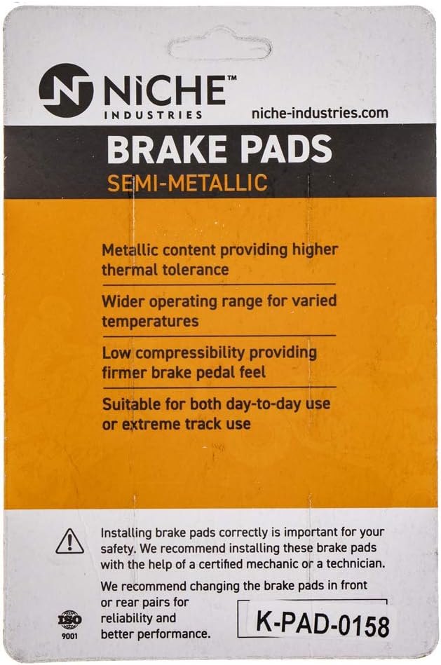 Brake Pad Set Semi-Metallic Pack of 2 U985596