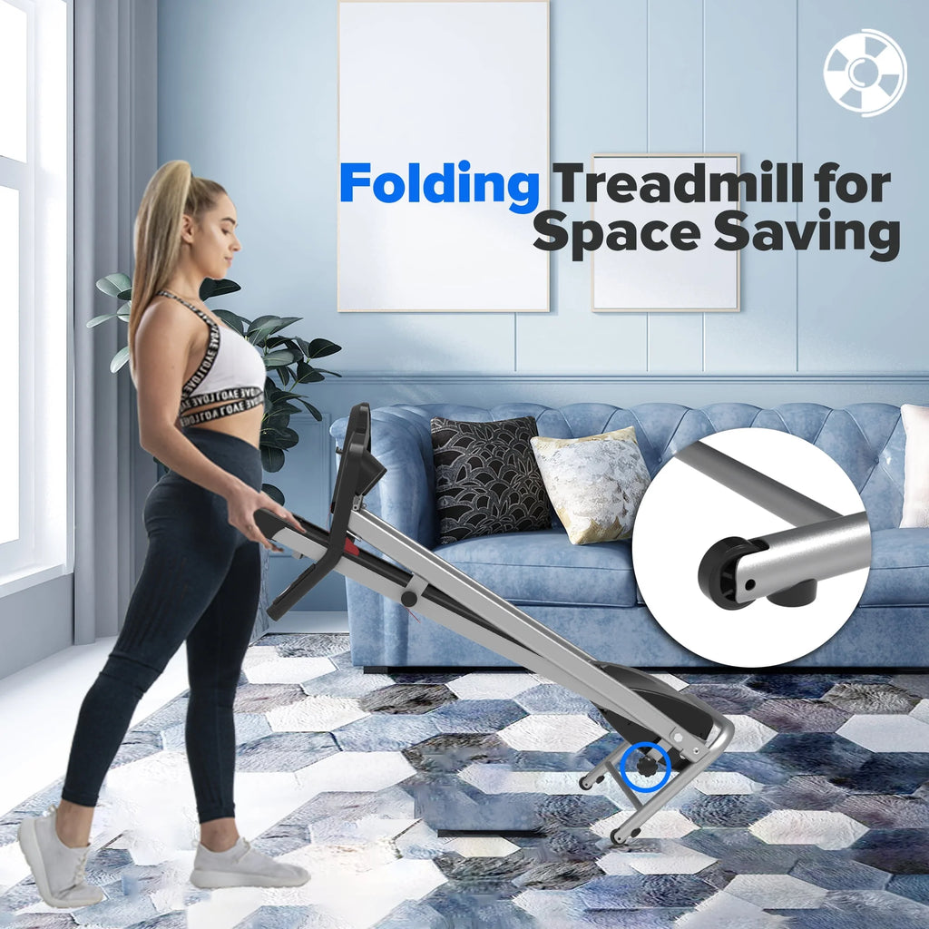 Folding Treadmill 1.5HP 220 LB Max Weight U976