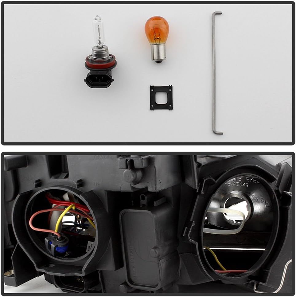 Projector Headlights for 2006-2008 Audi A4 S4 B7 T95557