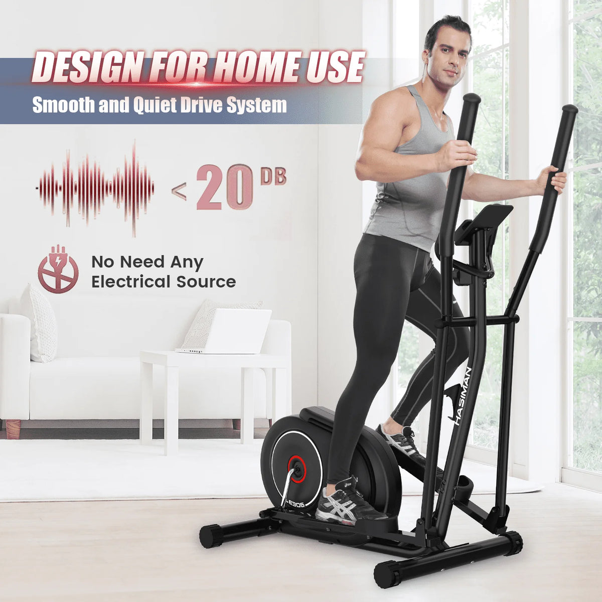 Elliptical Machine with LCD Monitor G46152