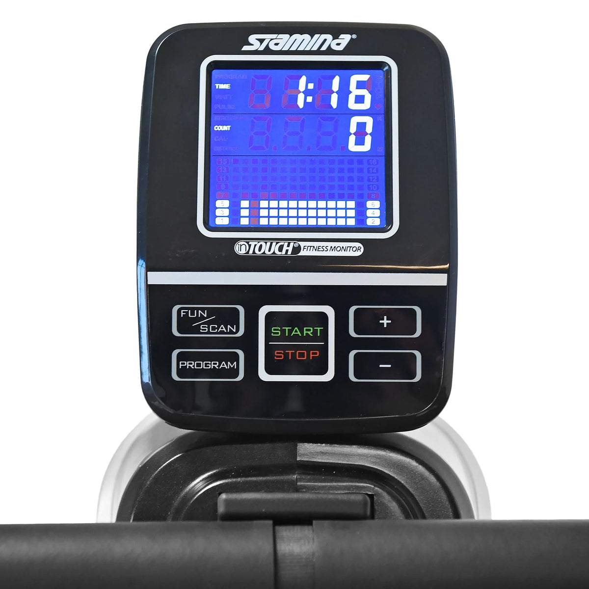 Magnetic Resistance Rower with Heart Rate Monitor Q3706