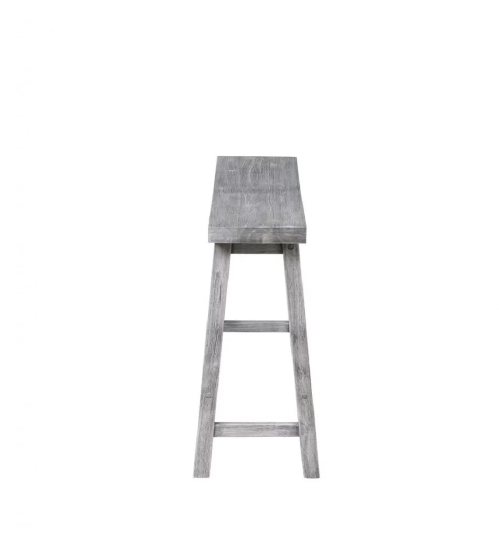 24in. Backless Wood Dining Bench L54019