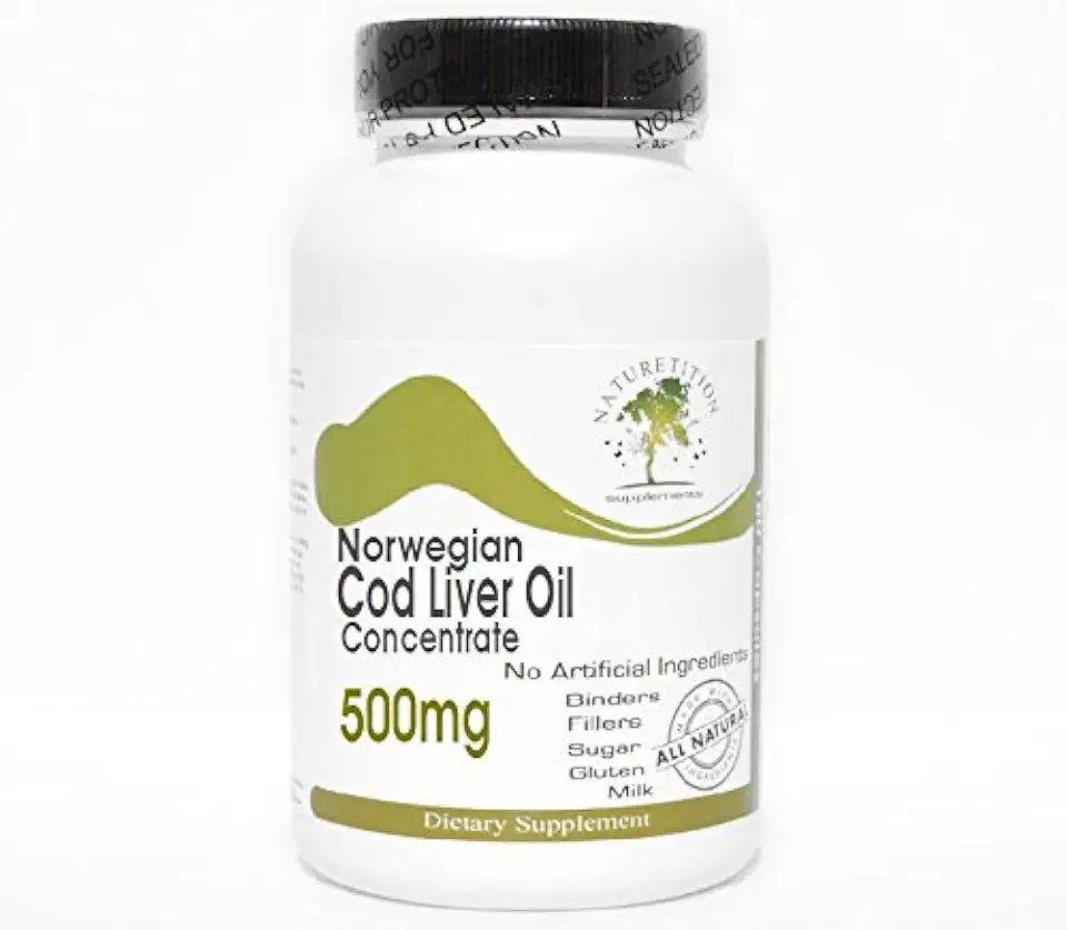 Cod Liver Oil Concentrate 500mg 200 Capsules S54008