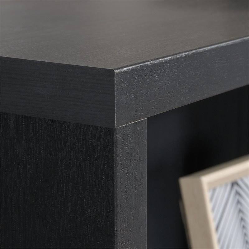 3-Shelf Engineered Wood Bookcase in Raven Oak Z4934