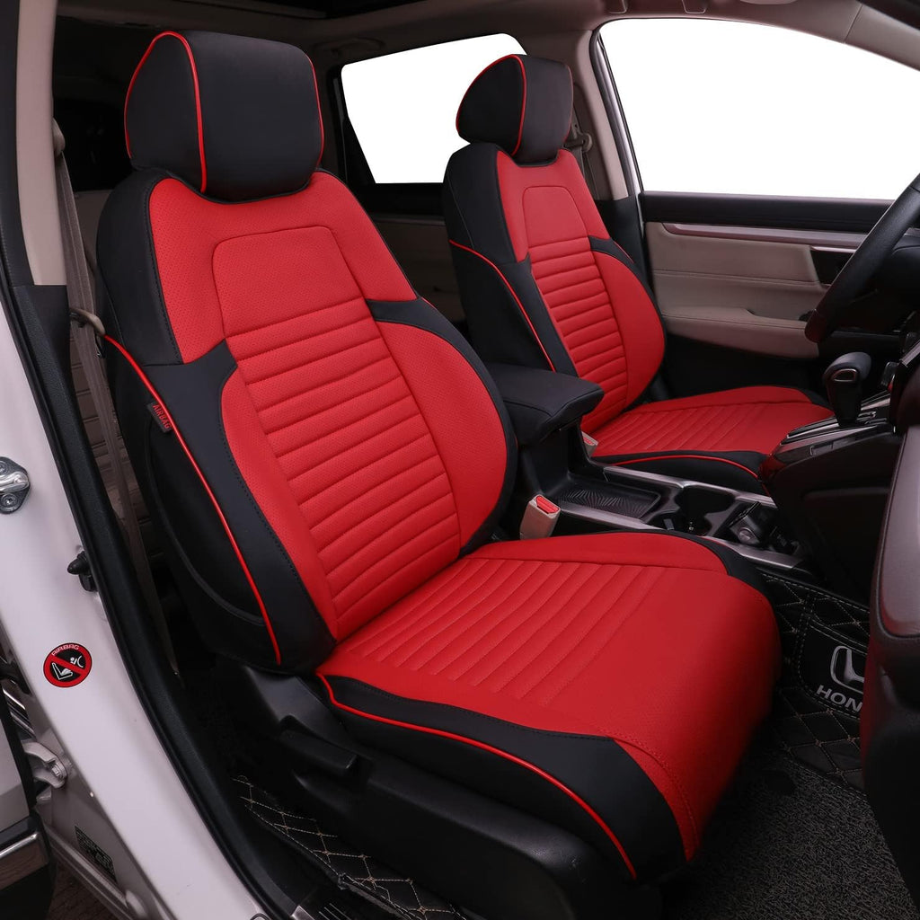 Beige Leatherette Car Seat Covers for Honda CRV 2015 2016 U3355