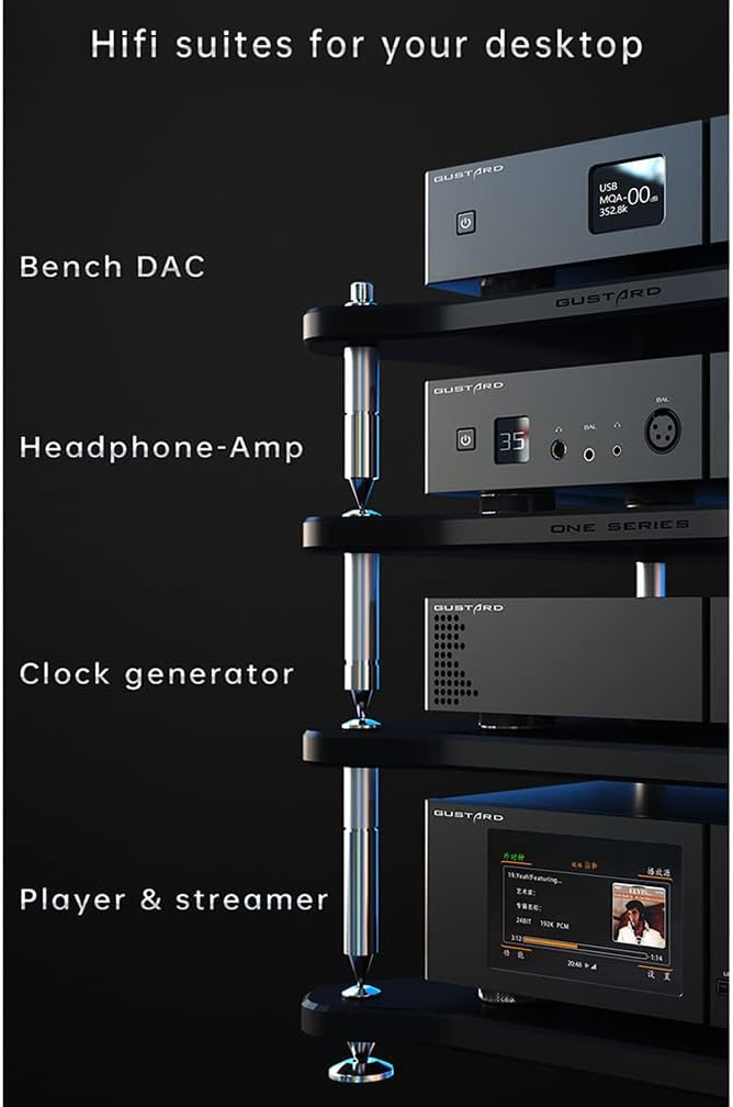 Silver Desktop DAC with Remote F1155
