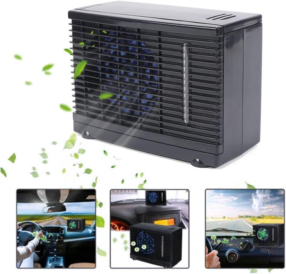 12V Portable Car Air Conditioner Cooling Fan H203