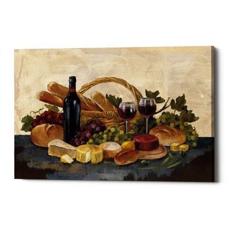 Beige Acrylic Painting Print on Canvas X832169